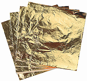 Glezna pēc numuriem ar zeltu - Meitene ar tauriņu, melns audekls, 30x40cm