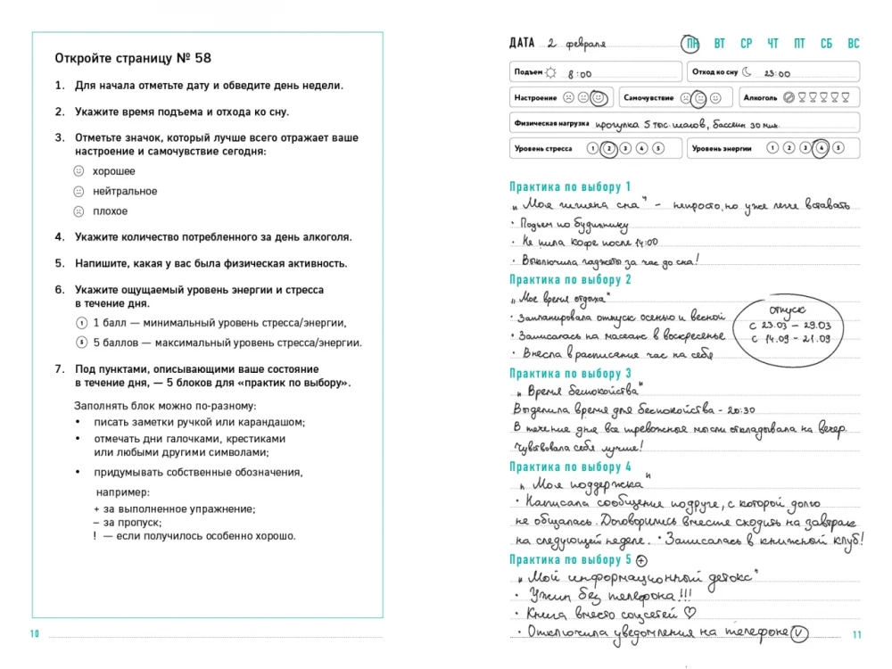 Diary of a Calm Person. Stress-Relief Techniques for Inner Support