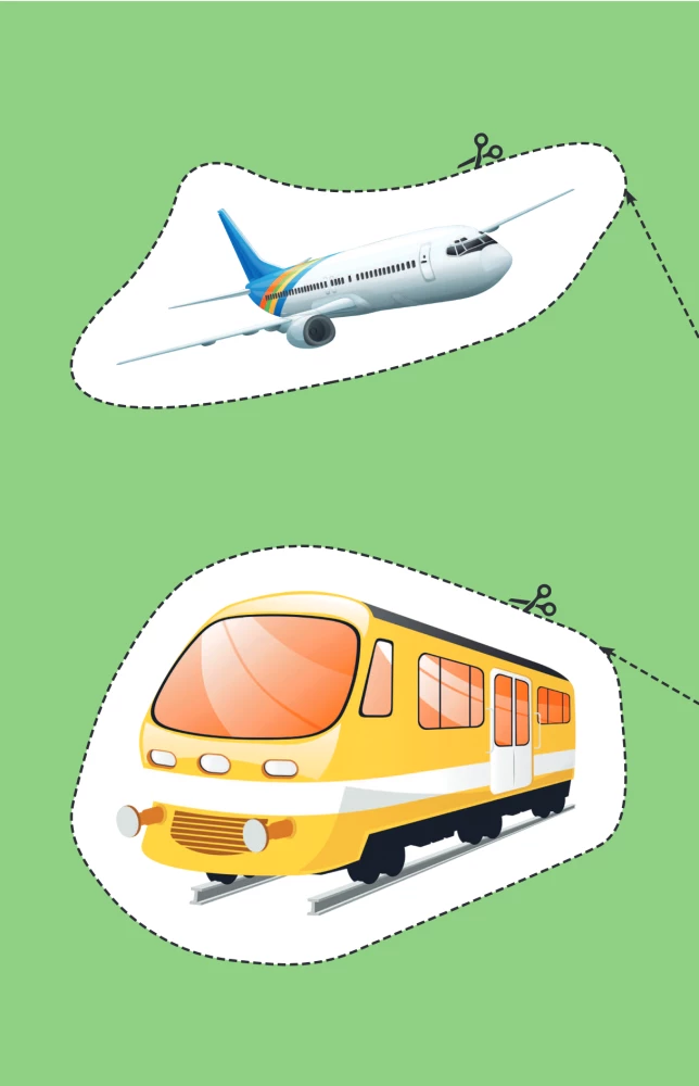 Мои первые вырезалки. Машинки