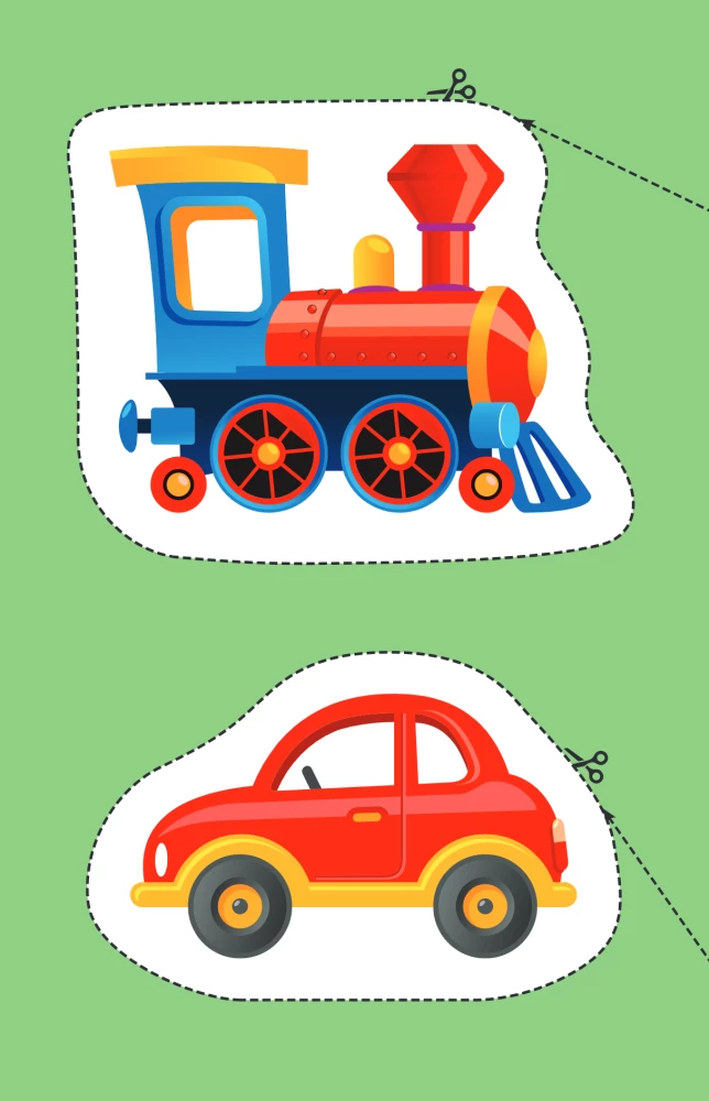 Мои первые вырезалки. Игрушки