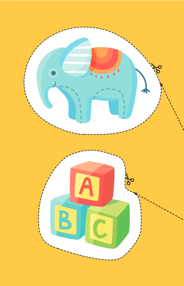 Мои первые вырезалки. Игрушки