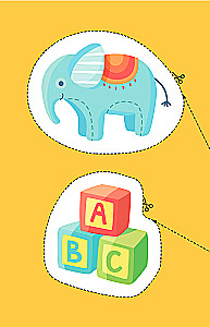 Мои первые вырезалки. Игрушки