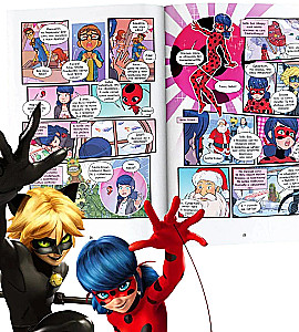 Ladybug ja Super-Kass. Komiks. Superkangelased Pariisis