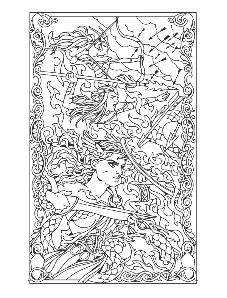 Südamete aarded. Meditatiivne värviraamat legendide ja igatsemisega iga vääriskivi kohta