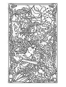 Südamete aarded. Meditatiivne värviraamat legendide ja igatsemisega iga vääriskivi kohta