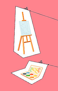 Мои первые вырезалки. Линии и фигуры