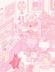 Õnnelikud päevad kass Grške. Armastusväärne Korea värvimisraamat-antistress