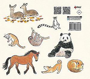 Zeichenschule für Anfänger. Niedliche Tiere