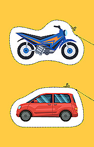 My First Cut-Outs. Technique