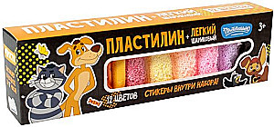 Lengvas plastilinas - Prostokvašino, 12 spalvų