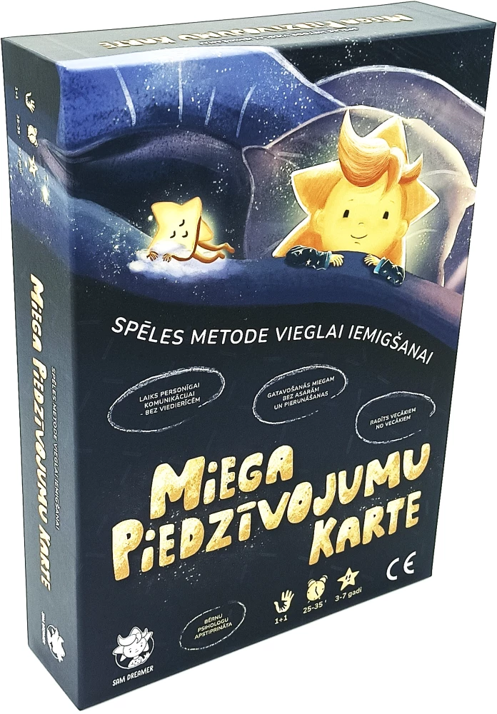 Настольная игра - Miega Piedzīvojumu Karte