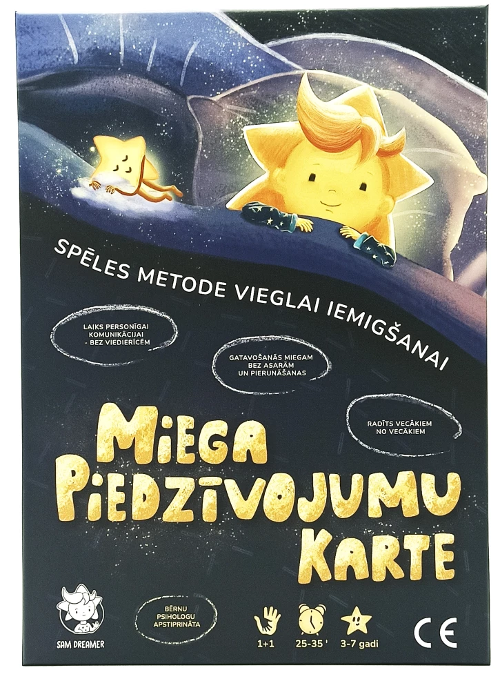 Настольная игра - Miega Piedzīvojumu Karte