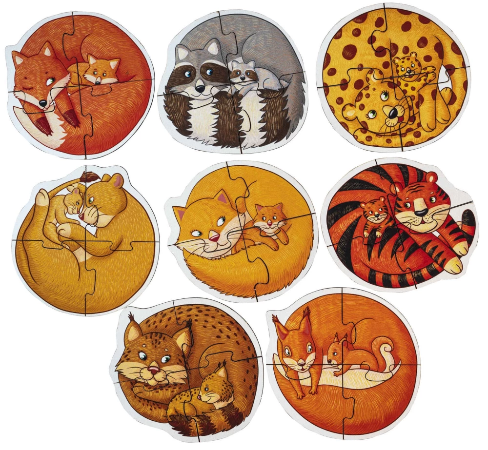 IQ-пазл - Пушистики