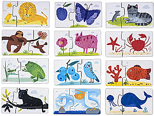 IQ-пазл:12 - Учим цвета