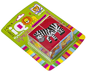 Intelligente Würfel. Geräusche. Gestreites Pferd, 4 Stück