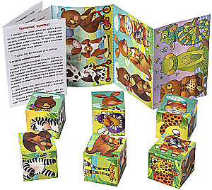 Schlaue Würfel. Geräuschwürfel. Lustige Freunde, 6 Stück