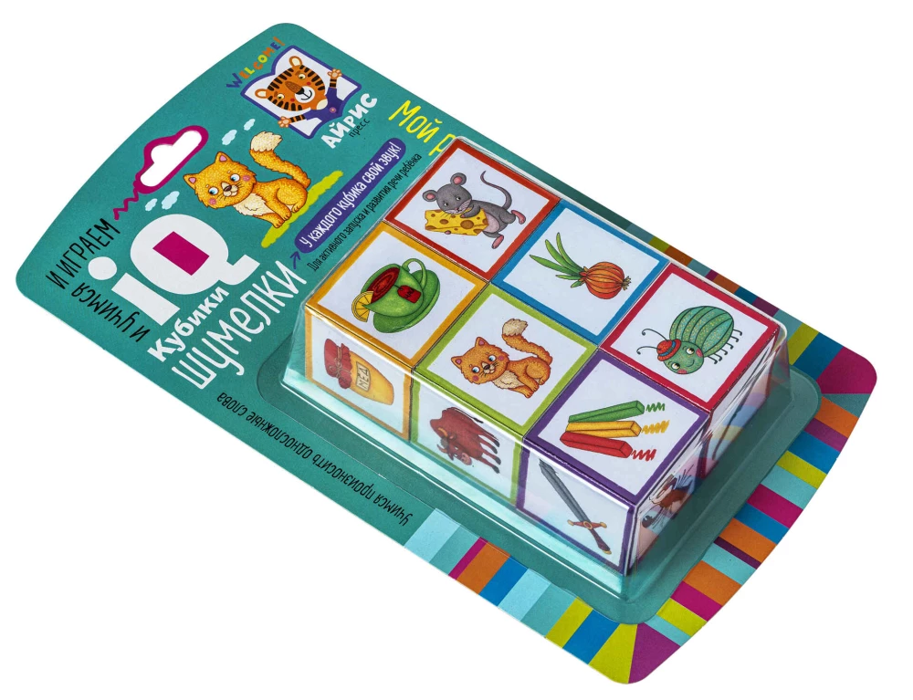 Schlaue Würfel. Geräusche. Meine rote Katze, 6 Stück