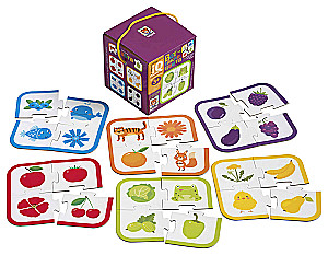 IQ-Puzzle. So sind die Farben