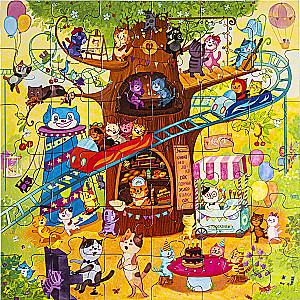 IQ Puzzle:36 - Koty w parku