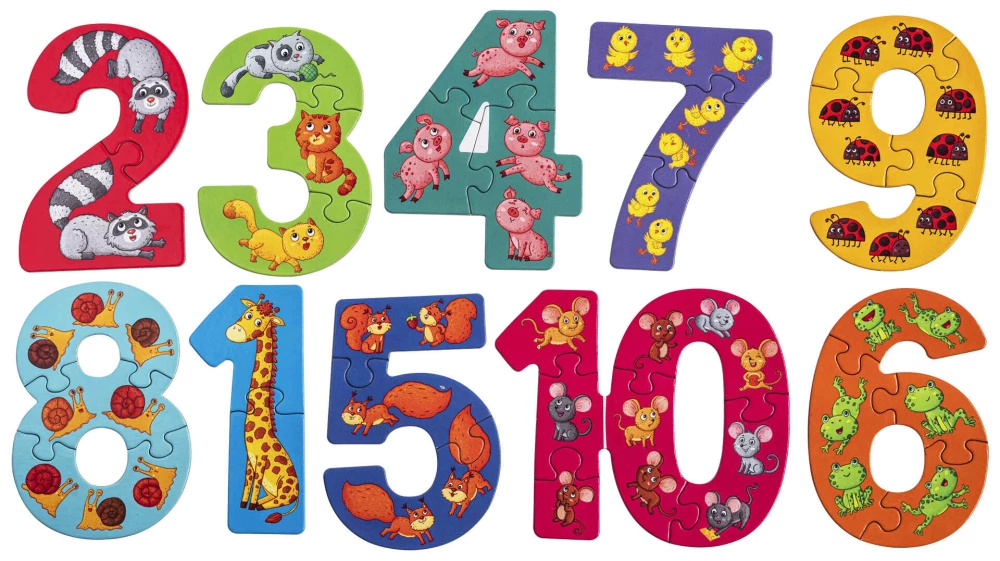 IQ-Puzzle. Takie cyfry