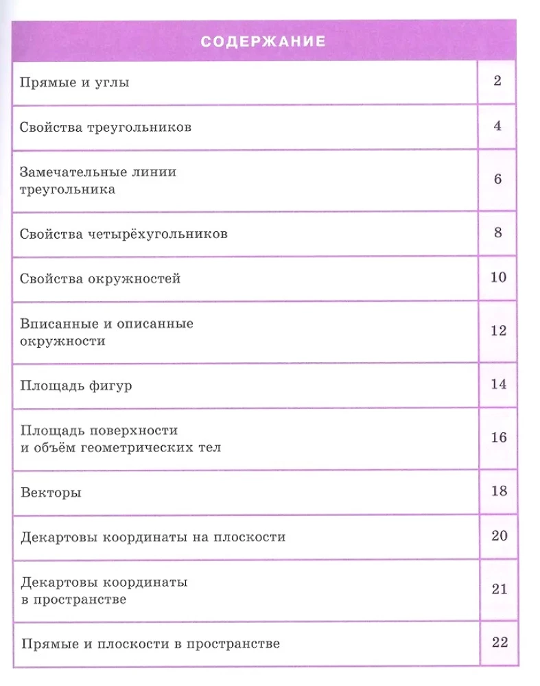 Geometria. Klasy 7-11