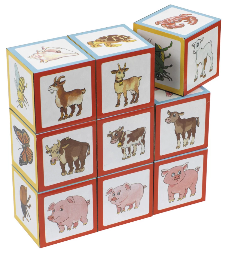 Smart Cubes. Ears, Paws, and Tails. 50 Games for Intellectual Development