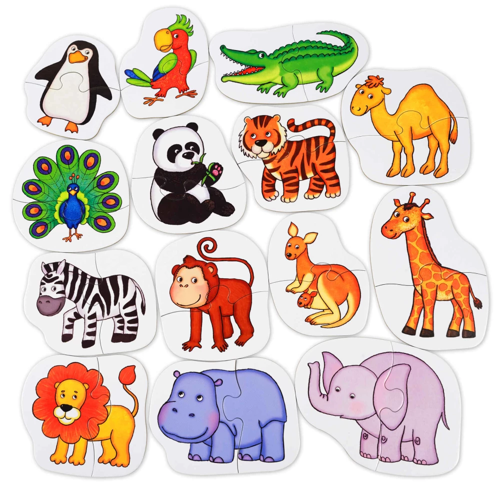 IQ Puzzle. So ein Zoo