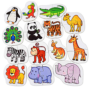 IQ Puzzle. So ein Zoo