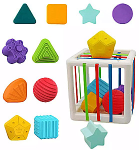 Rozwijająca gra - Kostka-sorter