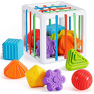 Rozwijająca gra - Kostka-sorter