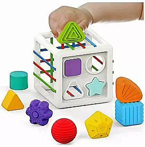 Rozwijająca gra - Kostka-sorter