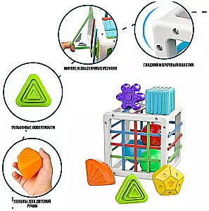 Rozwijająca gra - Kostka-sorter