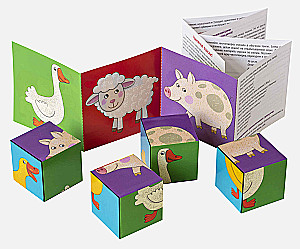 Inteligentne kostki. Szumki. Moja Krówka, 4 sztuki