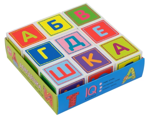 Išmanieji kubeliai - Abcdeška, 9 vnt.