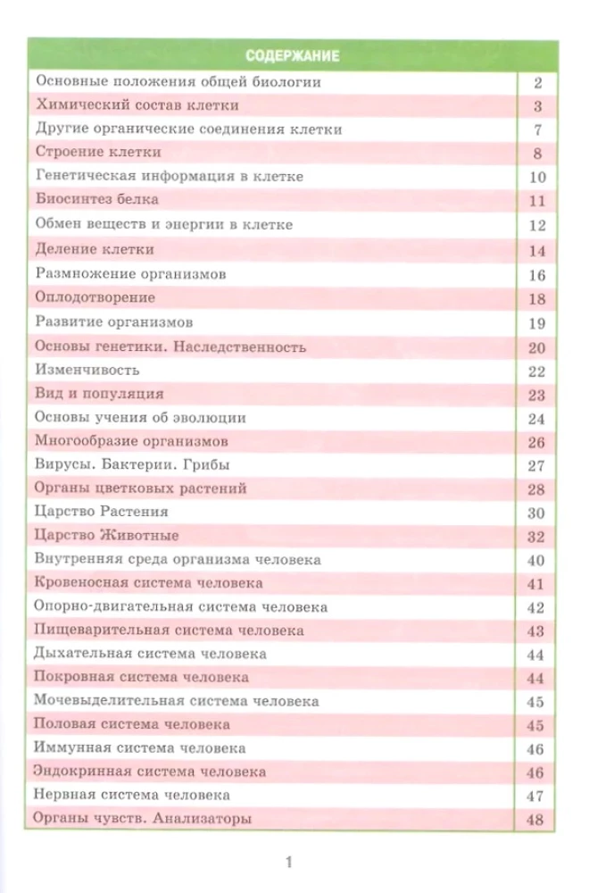 Биология. 7-11 классы