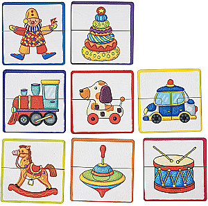 IQ-Puzzle. Lustige Spielzeuge