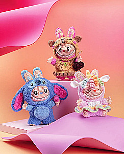 Всё для Лабубу. Вяжем крючком одежду и аксессуары. Одеваем оригинальную и вязаную игрушку