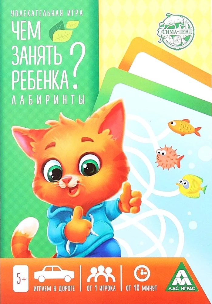 Ar ko nodarbināt bērnu. Labirinti