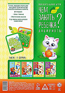 Ar ko nodarbināt bērnu. Labirinti