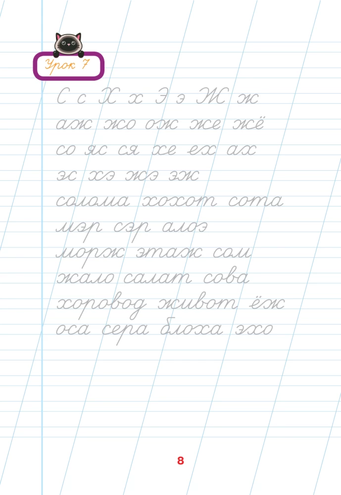 Rakstīšanas skola. Pareiza rakstīšana. 2. klase