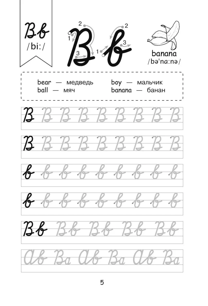 Комплект Английский язык. Учебник + прописи 2 – 3 – 4 класс