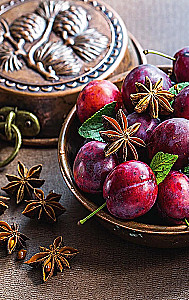 Celebration like by notes. Spices and seasonings