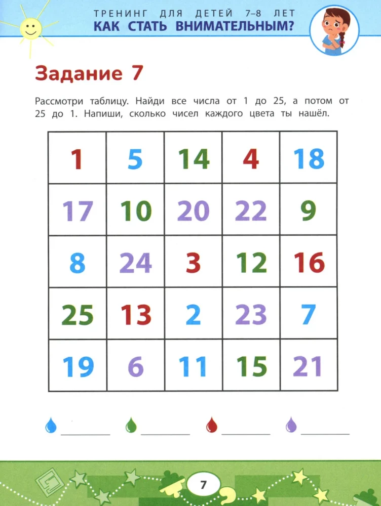 How to Become Attentive? Prevention of Learning Problems: Training for Children Aged 7-8