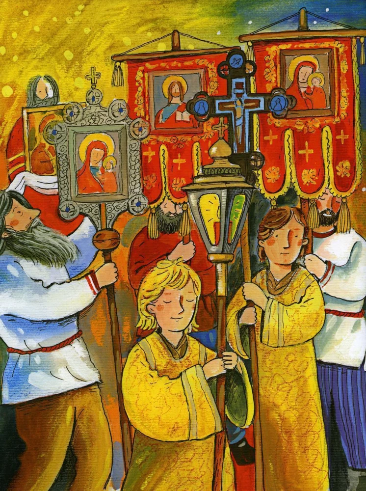 Wielkanocna książka dla dzieci. Opowiadania i wiersze rosyjskich pisarzy i poetów