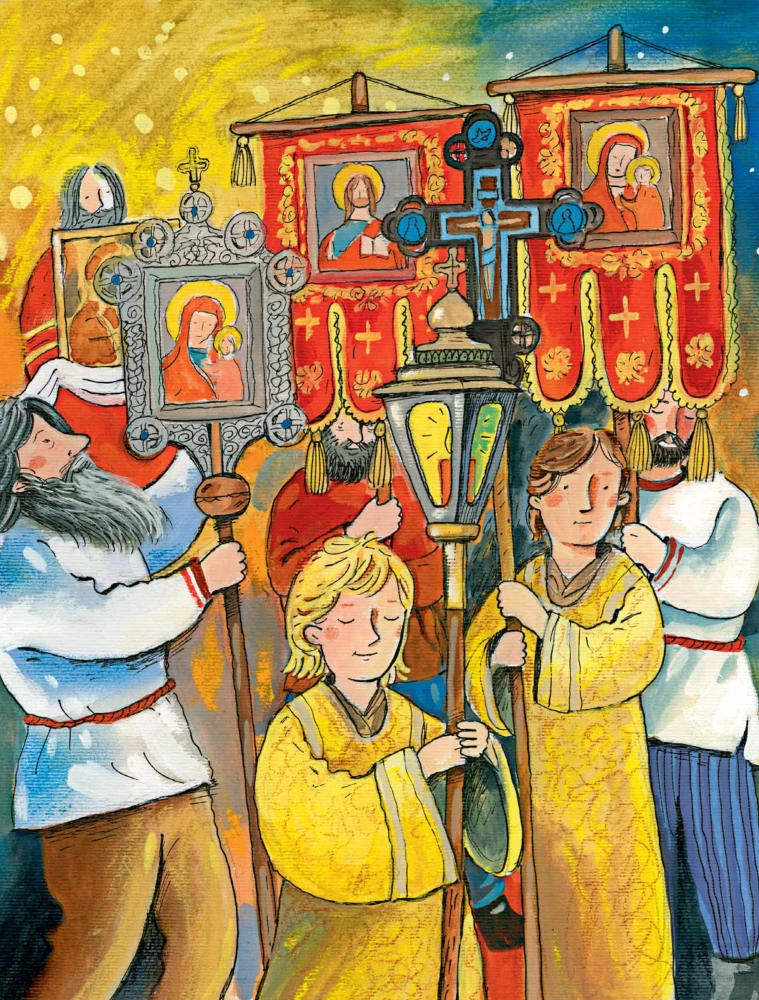 Das Osterbuch für Kinder: Erzählungen und Gedichte russischer Schriftsteller und Dichter