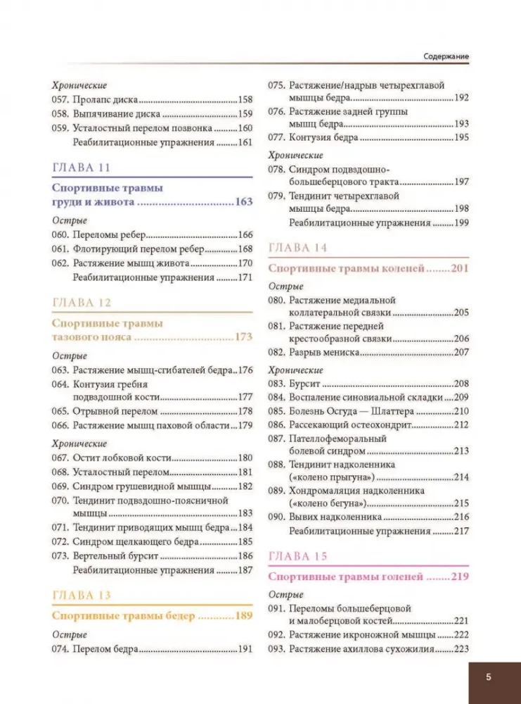 Ahnatoomia sporditrauma