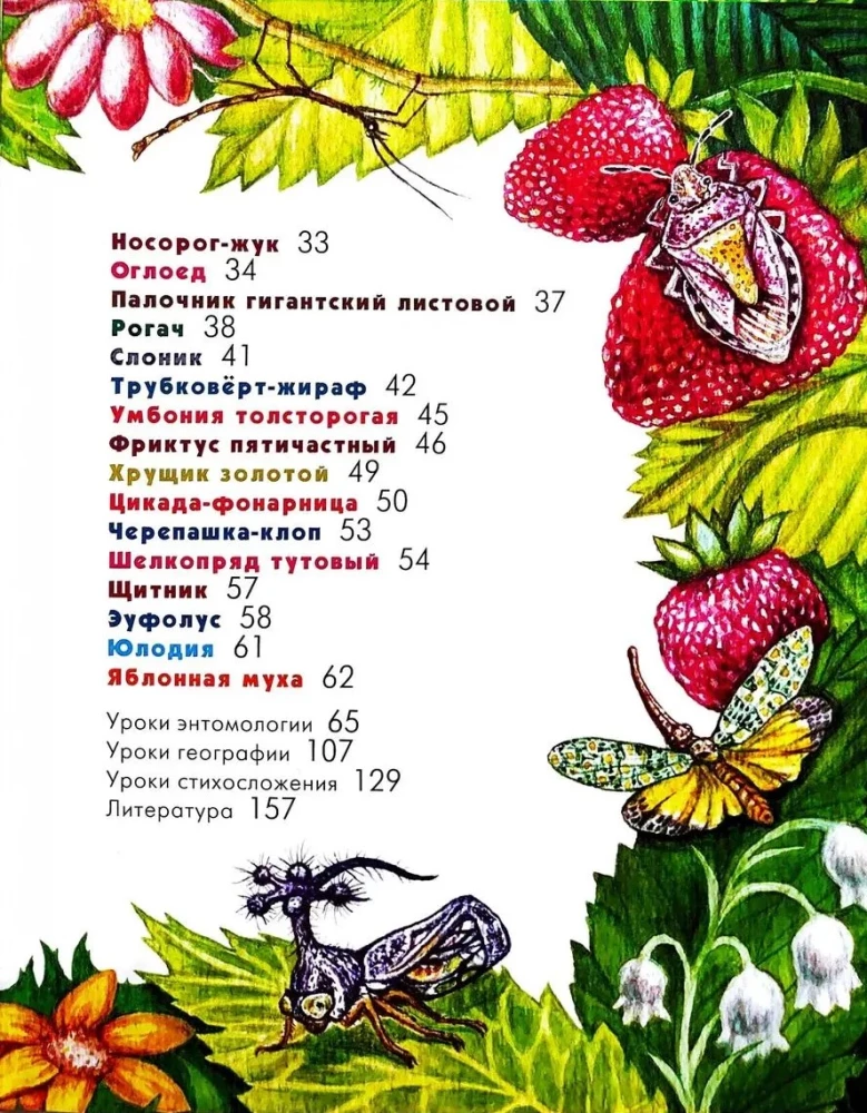 The Alphabet of Exotic Insects. For Adults and Children