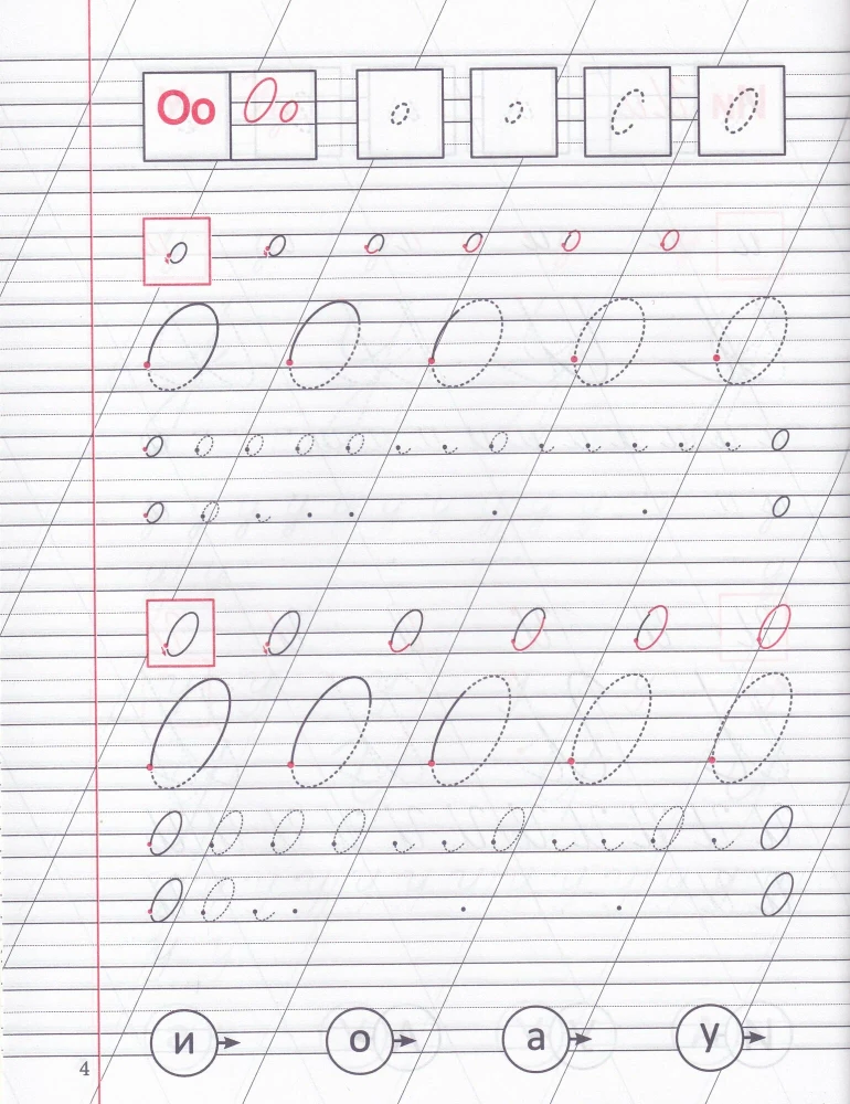 Wykształcenie umiejętności kaligraficznego pisania