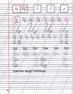 Wykształcenie umiejętności kaligraficznego pisania