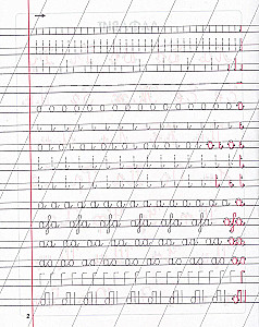 Writing with the Left Hand